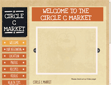 Tablet Screenshot of circlecmarket.com